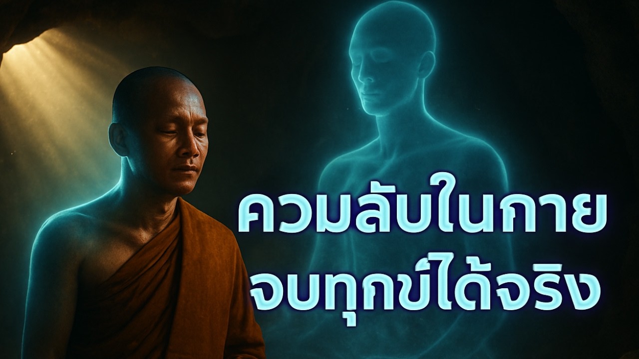 กุญแจดอกสุดท้ายที่พระพุทธเจ้าให้ไว้ ดูกายแบบนี้จบทุกข์ทันที!