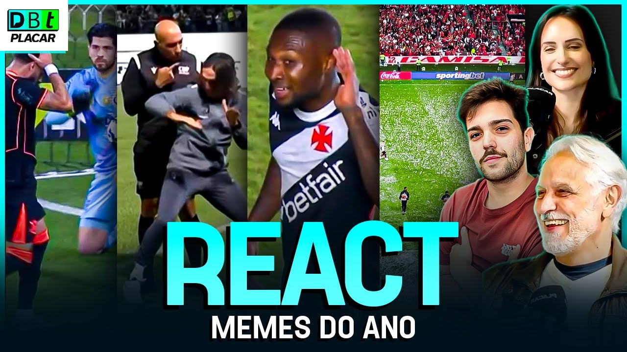 REACT DO MEMES MAIS ENGRA&Ccedil;ADOS DO FUTEBOL EM 2025 | Debate Placar | 26/12