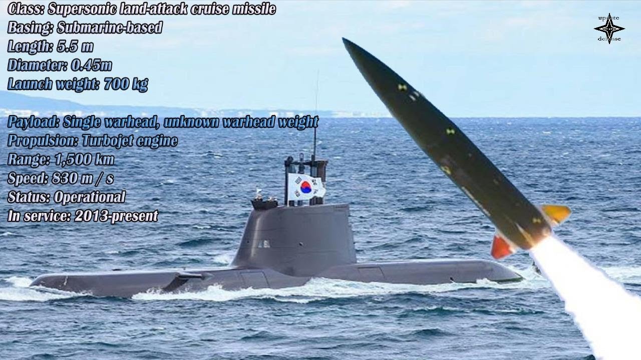 ВМС Республики Корея провели испытания пуска крылатой ракеты &laquo;Хёнму-3&raquo; с подводной лодки класса &laquo;Сонвон II&raquo;!