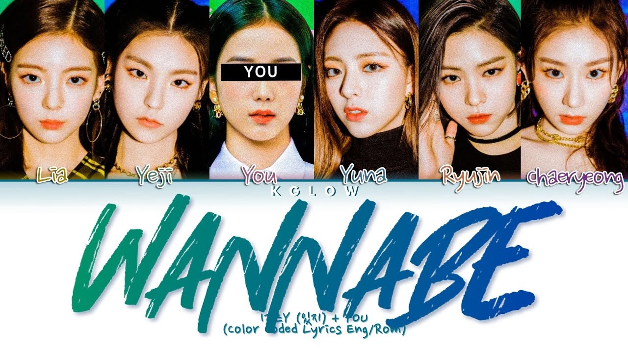 [Karaoke ITZY (있지) "WANNABE" (Color Coded Eng/Han/Rom/가사) (6 Members)