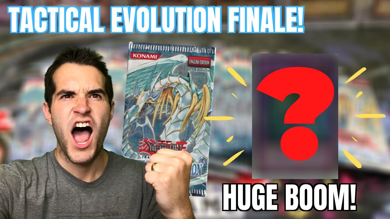 БУМ! Финал открытия наборов карт Yu-Gi-Oh! Tactical Evolution! Эпичные находки в завершение откры...