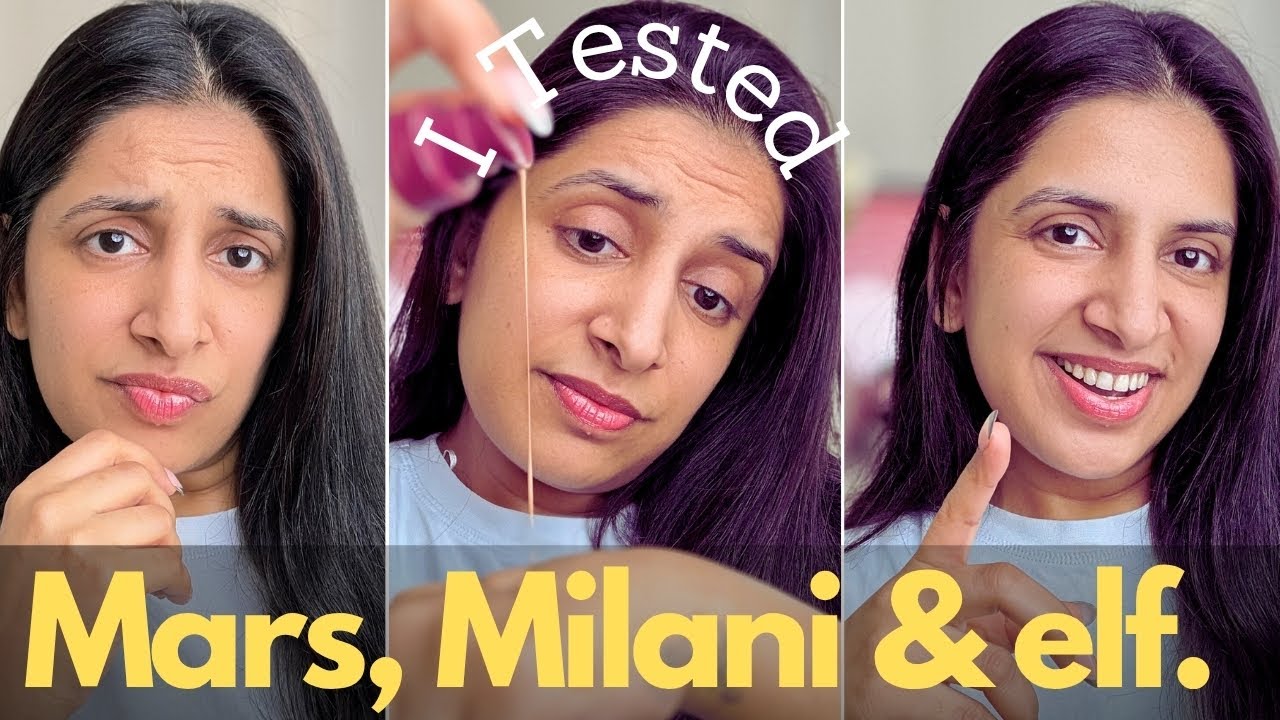 I tested : Mars zero Blend foundation , Milani conceal perfect & Elf soft glam satin foundation