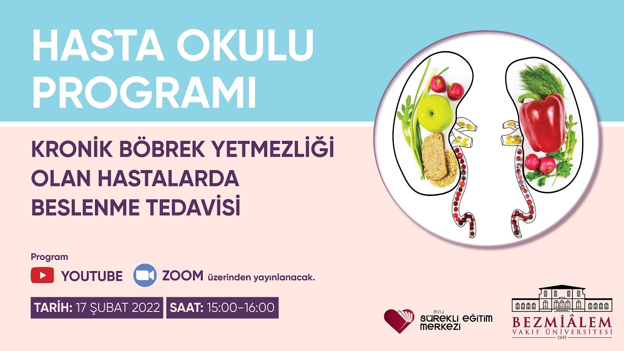 Hasta Okulu Kronik Böbrek Yetmezliği olan Hastalarda Beslenme Tedavisi