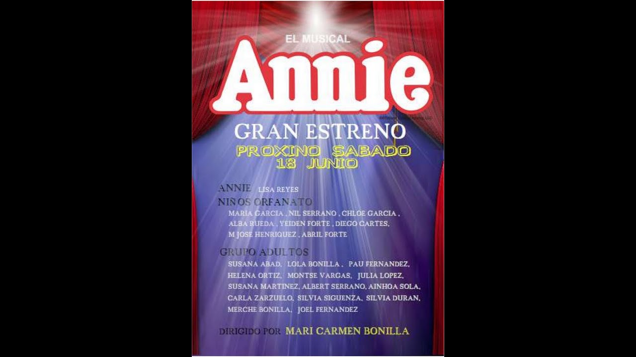 EL MUSICAL ANNIE