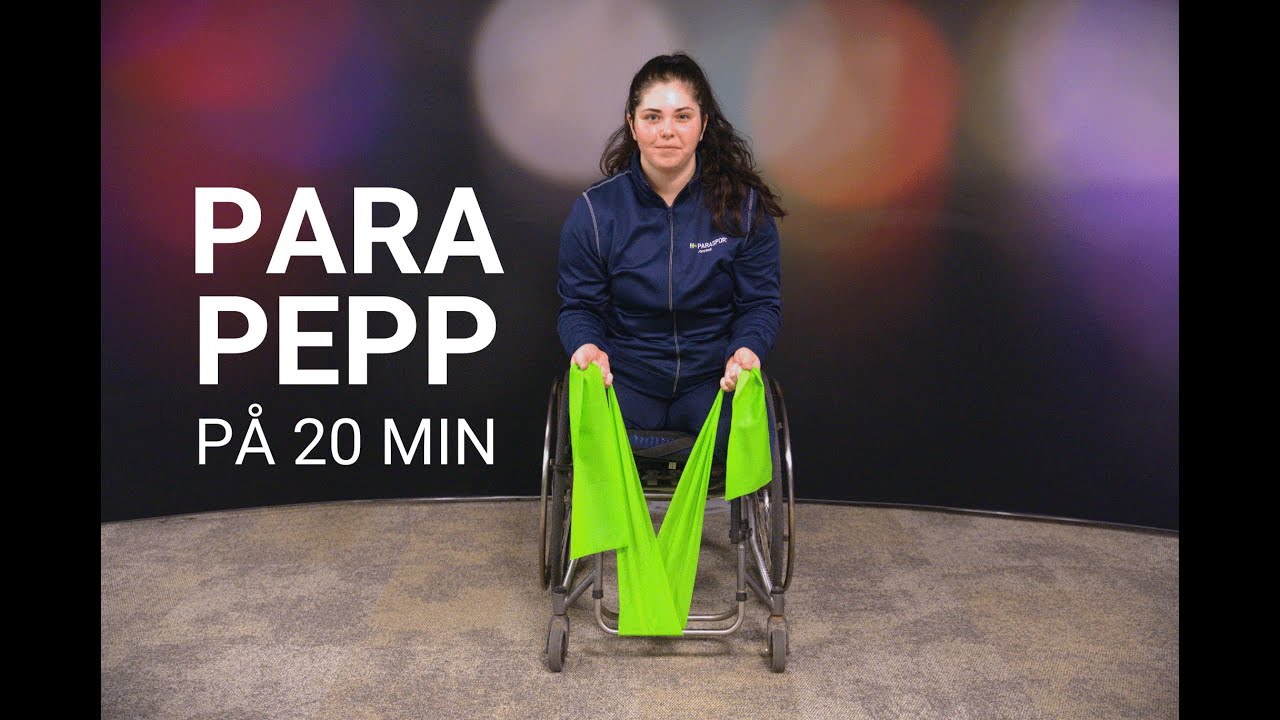 Häng med på ett pass med landslagsryttaren Felicia med träningsband! - Parapepp