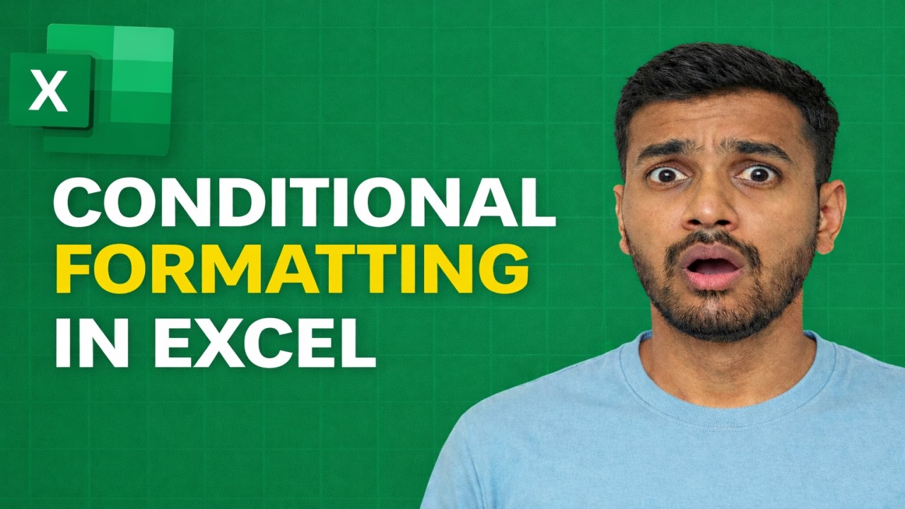 Conditional Formating in Excel in Tamil Part 1 | Insight Antony