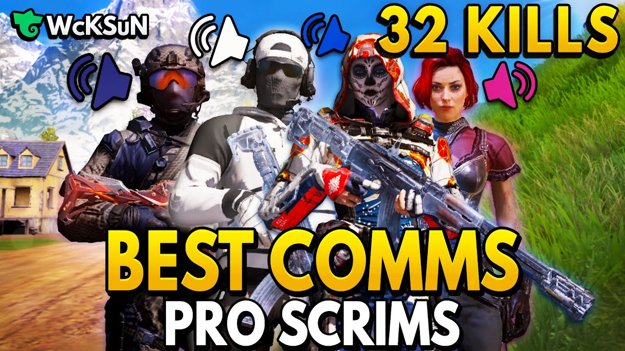 TRIBE COMMS... BUT IN BATTLE ROYALE | Pro Scrims  | Call of Duty Mobile: Battle Royale