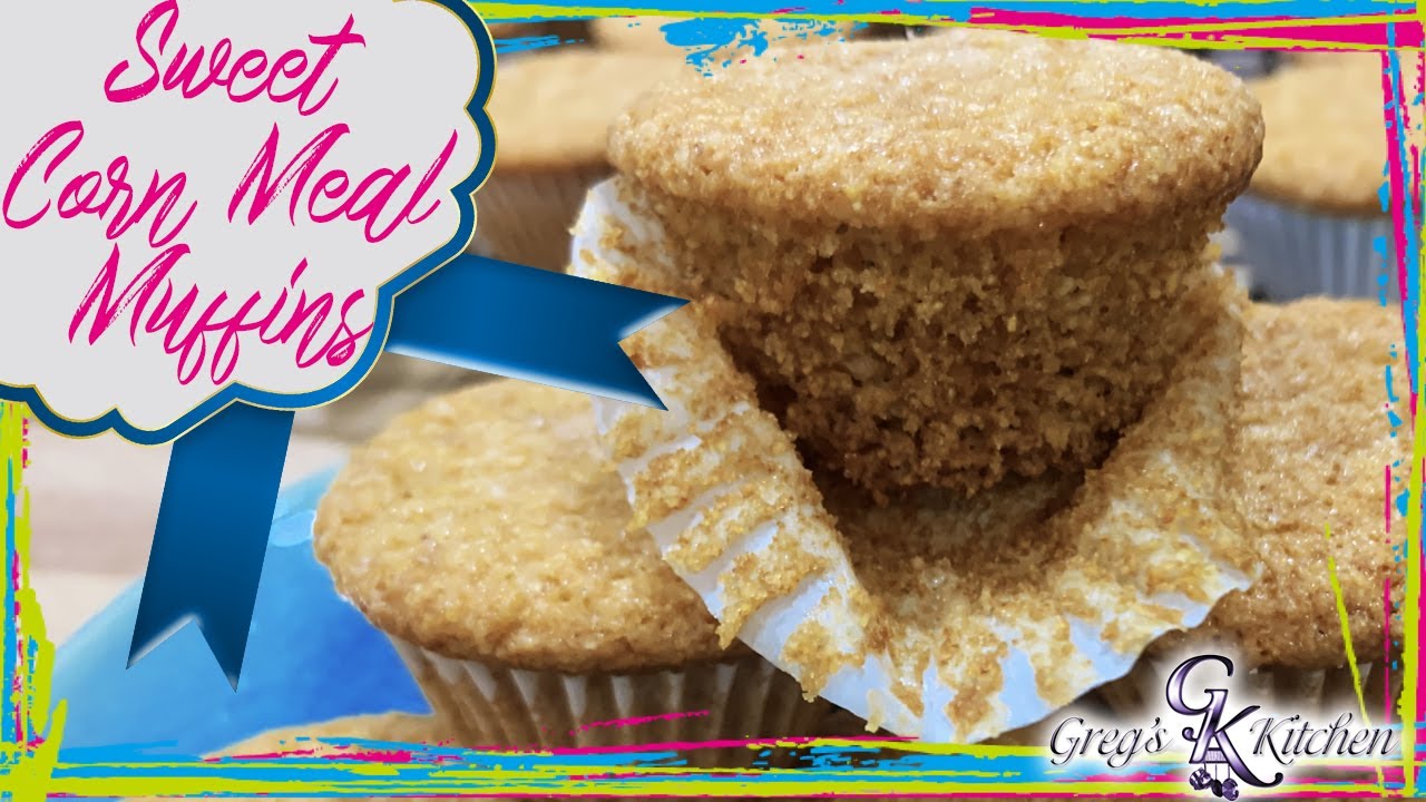 Sweet Corn Meal Muffins - Greg's Kitchen