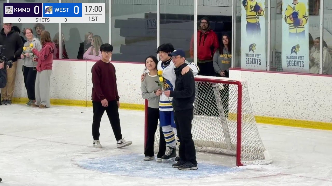 Madison West Regents Hockey vs KMMO 2/14/2026 - Period 1 *Senior Night*