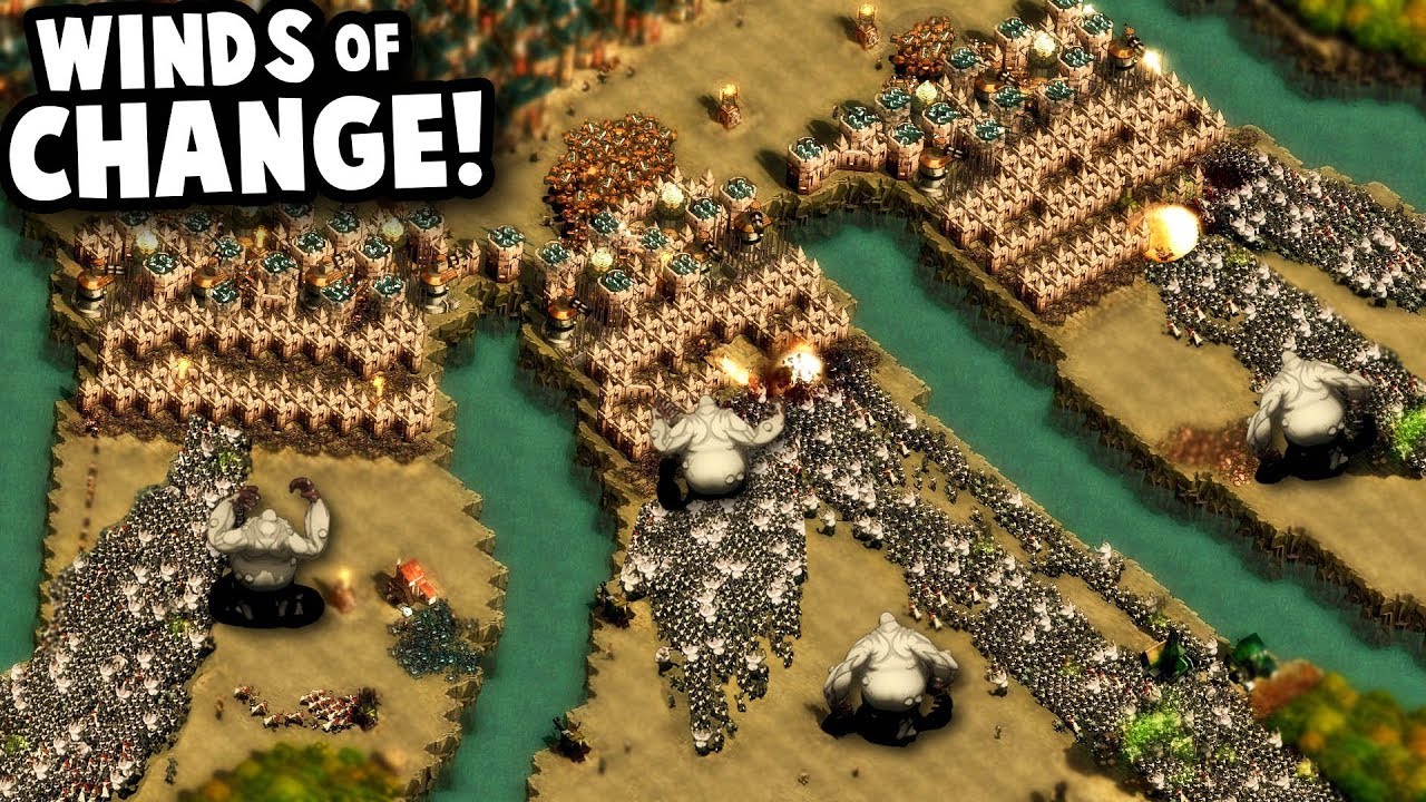 WINDS OF CHANGE Insane Custom Map! | They Are Billions Custom Map Gameplay