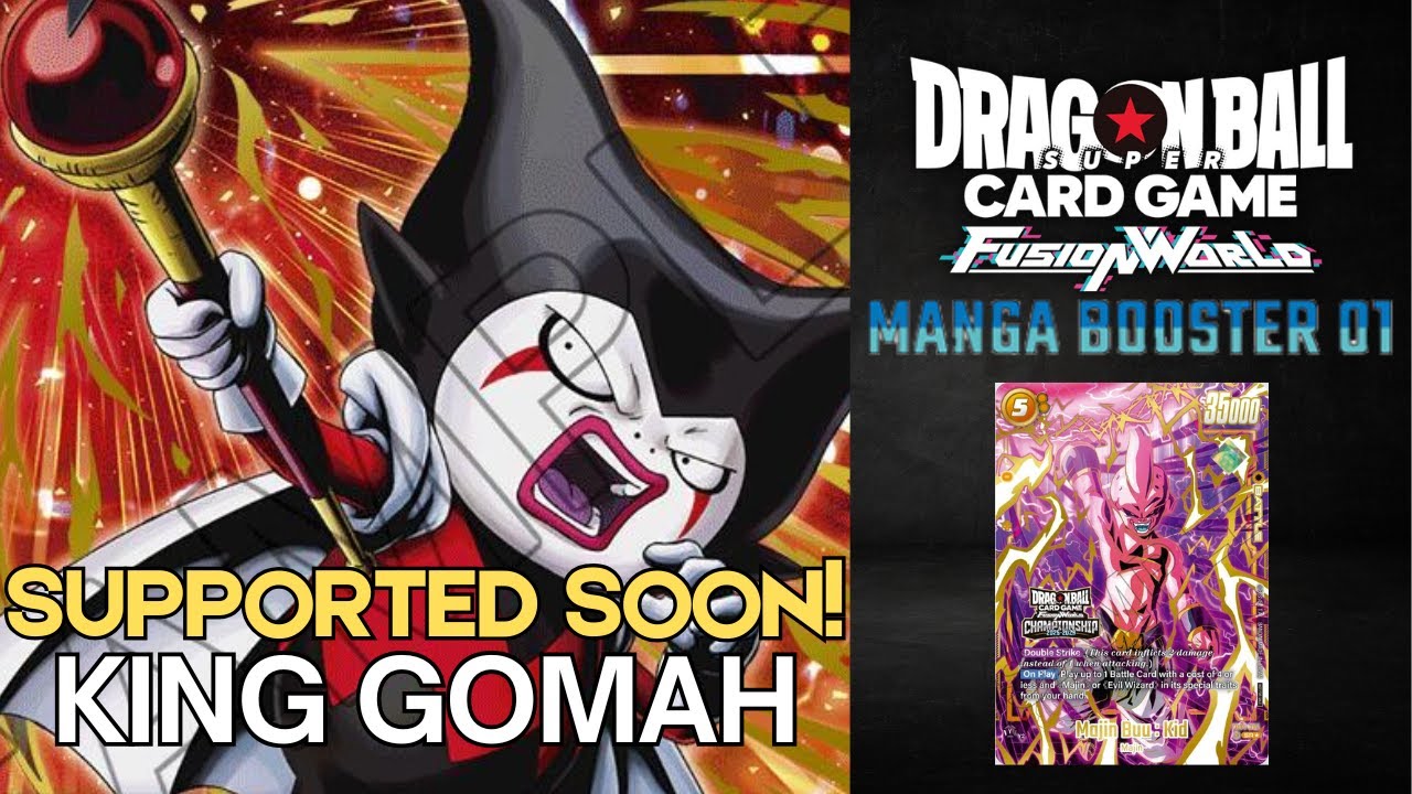 Supported Soon! - King Gomah vs Cell (R) - (Dragon Ball Super Card Game Fusion World) [SB01]