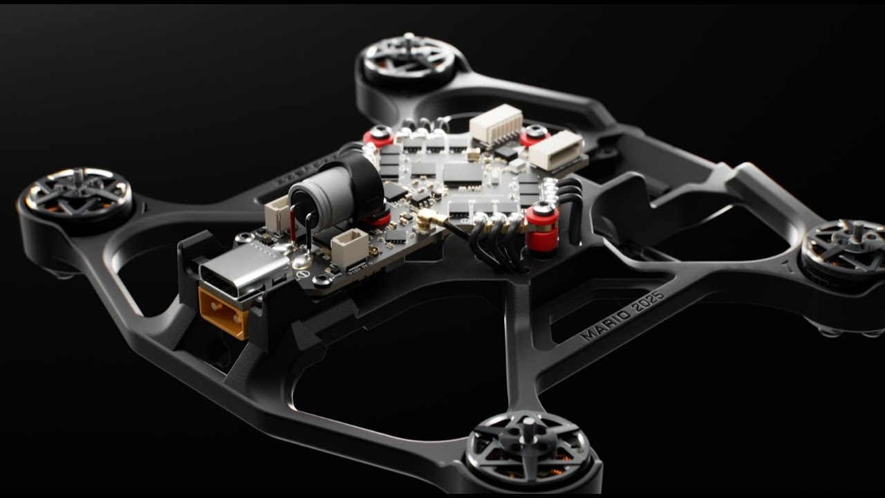 SpeedyBee Mario Mini25-Say goodbye to soldering.All-in-One 32-bit, built for ultimate flight.