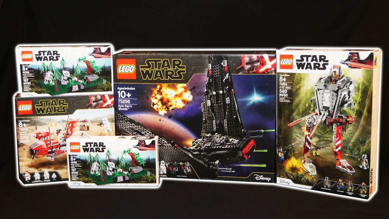My 2019 Star Wars Triple Force Friday Haul! Rise of Skywalker and The Mandalorian LEGO Sets!