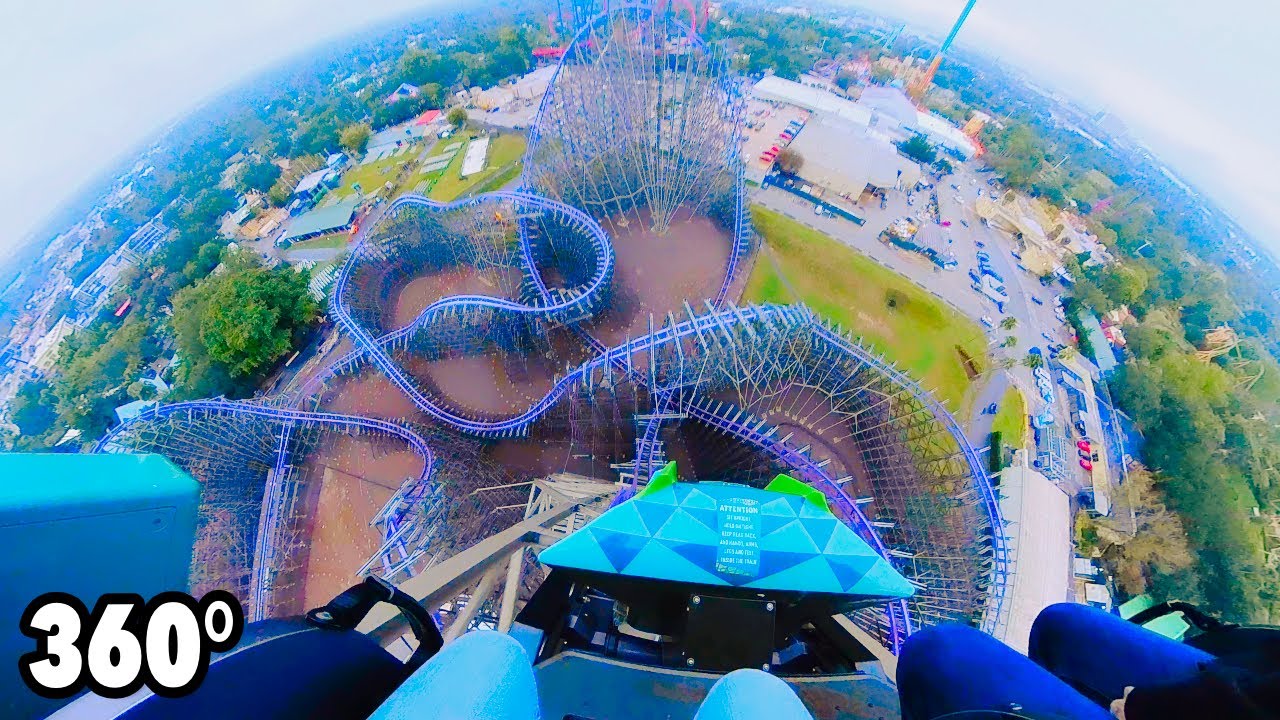 Iron Gwazi (Busch Gardens Tampa Bay) - VR ONRIDE - 360&deg; hybrid roller coaster POV