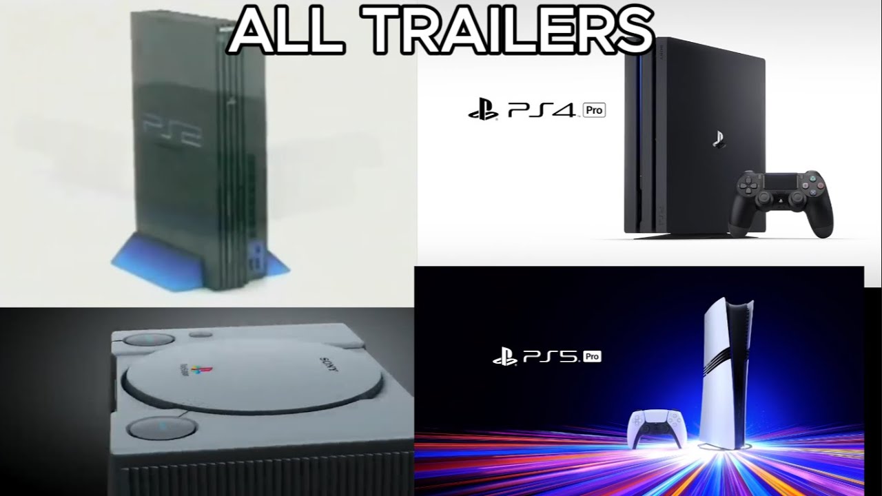 The Evolution of PlayStation: Every Trailer from 1995 - 2024