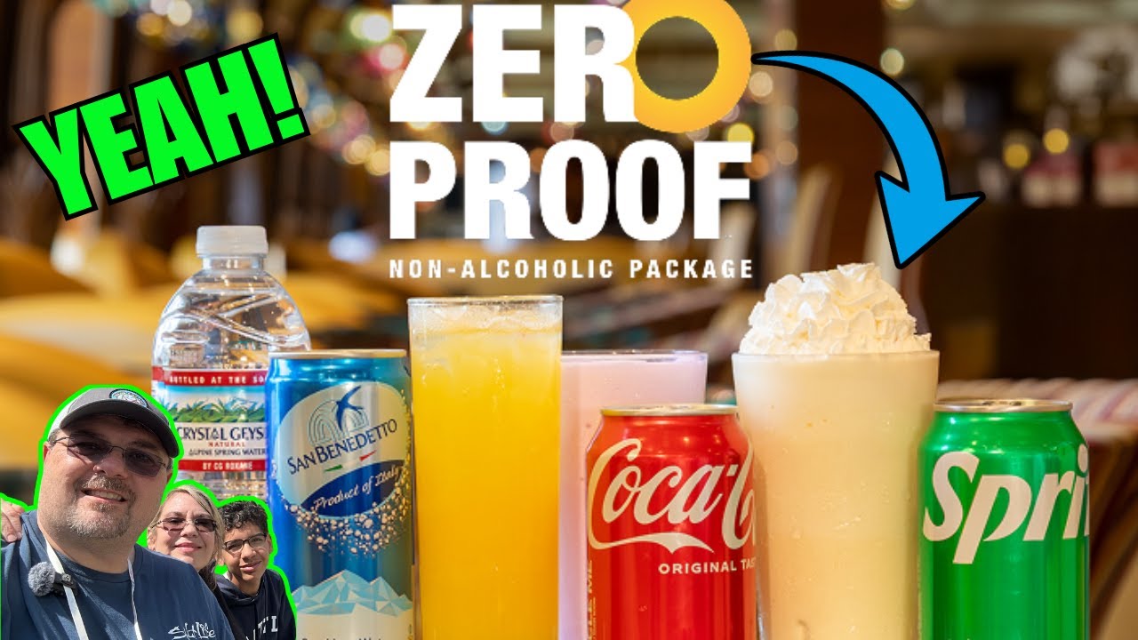 Carnival Cheers Zero Proof Beverage Package