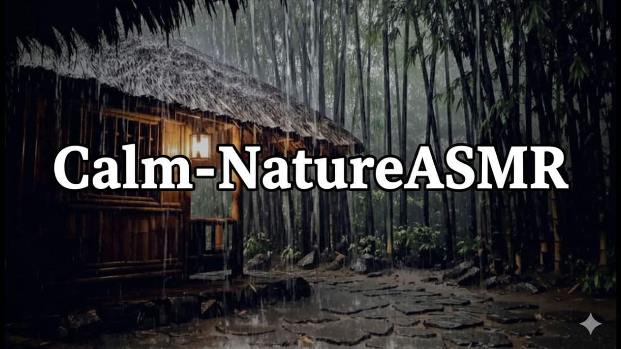 Cozy Rain on Wooden Porch at Night | Real Rain Sounds for Sleeping