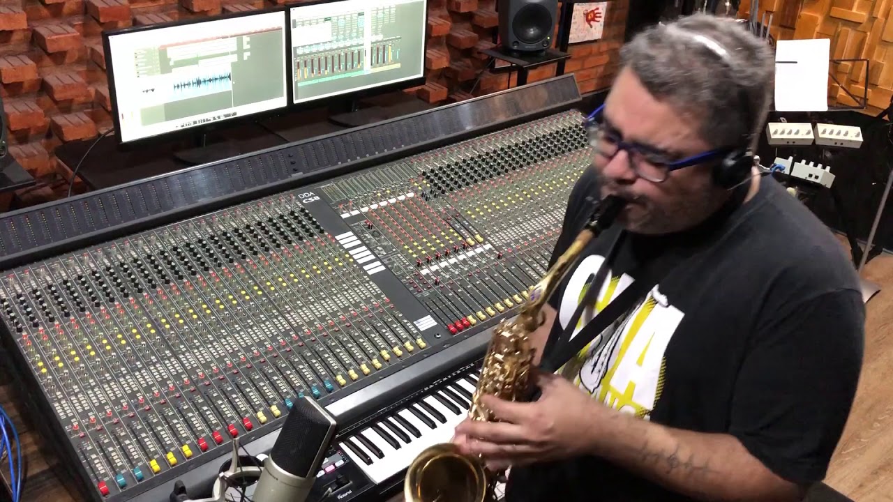 Amed&iacute;cio jr - Sax Cover - Trechinho da m&uacute;sica (Voc&ecirc; sabe)