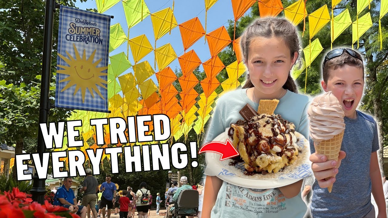 Dollywood's Summer Celebration Tasting Pass Guide | 2023 Theme Park Food Tour
