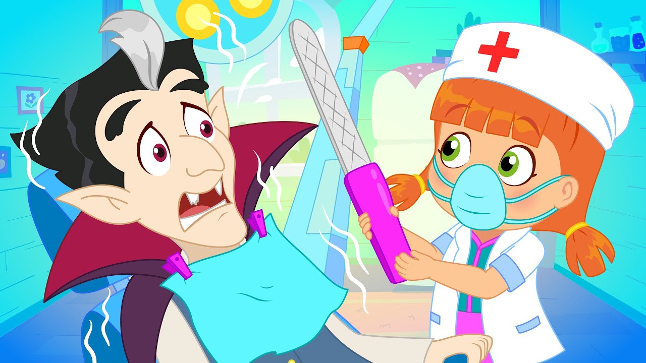Le nouveau sourire de Dracula : une drôle d'aventure avec Tanny en Français , devenue médecin 🧛‍♂️