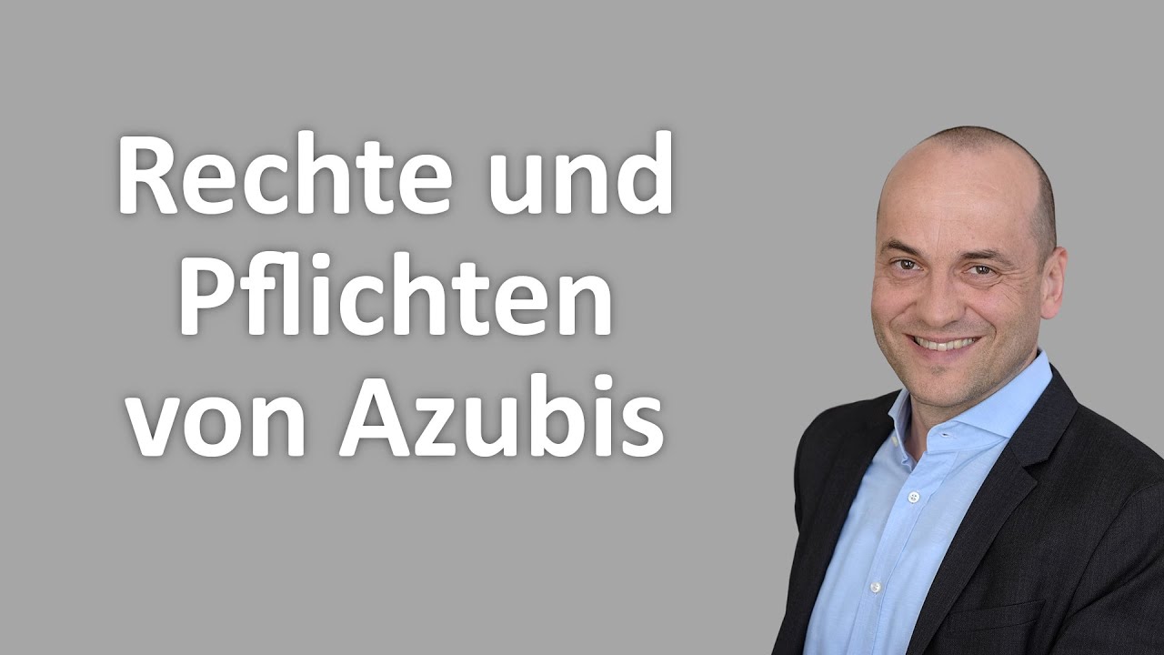 Rechte und Pflichten von Auszubildenden (Ausbildungs-Tool 6)