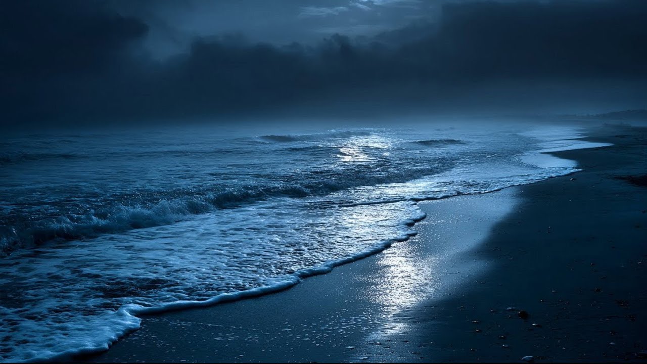 SEA WAVES DURING YOUR LEISURE TIME 🌊😴Gentle Ocean Sounds for Sleeping