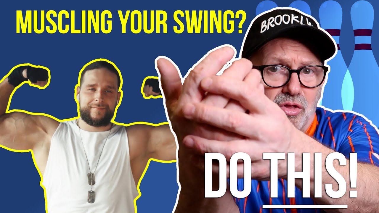 How To STOP Muscling Your Bowling Swing for More Consistency! Bowl Better Using This Drill!
