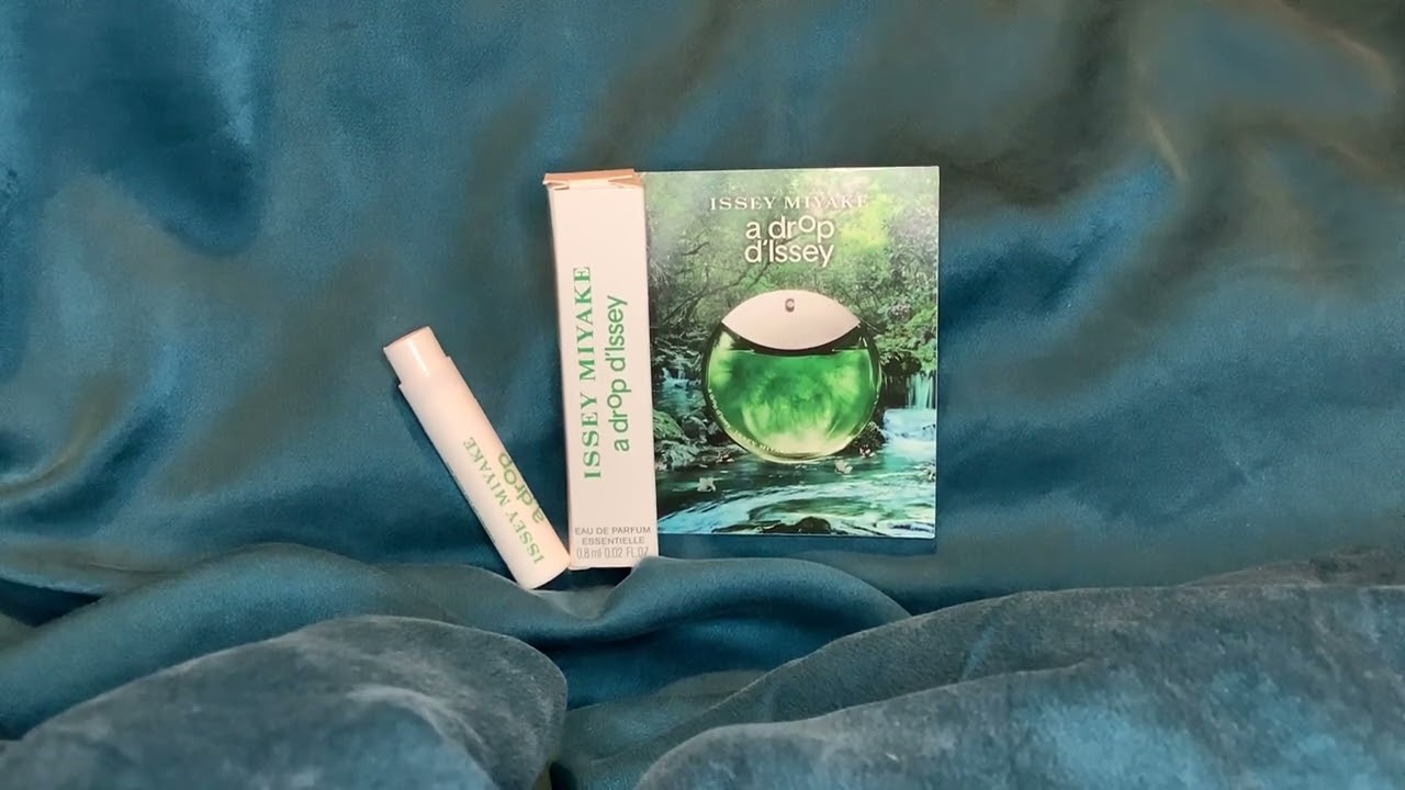 Full Bottle Worthy?! A Drop d'Issey Essentielle by Issey Miyake Aquatic, unisex, green lilac perfume