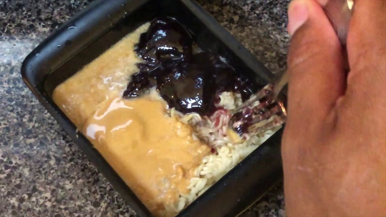 This Peanut Butter Jelly Ramen Recipe is Insane