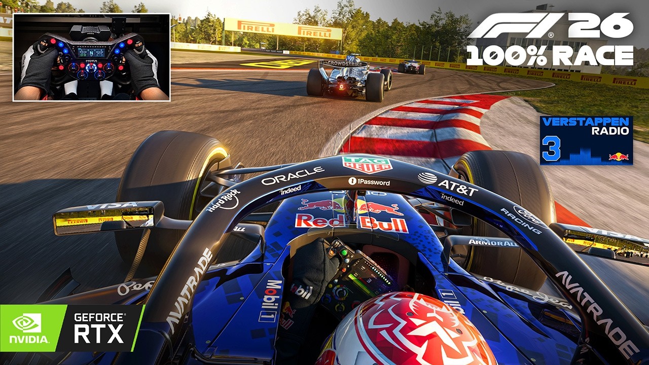 Max Verstappen's Red Bull Racing RB22 - 2026 Hungarian GP 100% Race | F1 26 Ultra Realistic Gameplay