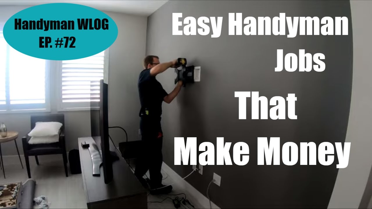 Handyman Makes Some Money | Handyman WLOG