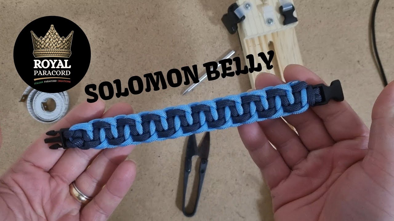 Bracciale Paracord SOLOMON BELLY Paracord Bracelet Tutorial