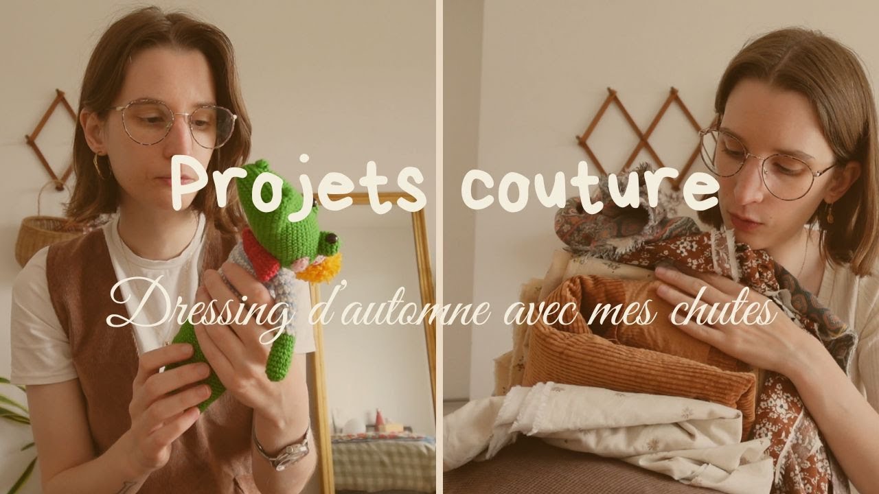Je couds mon dressing d'automne avec mes chutes de tissu