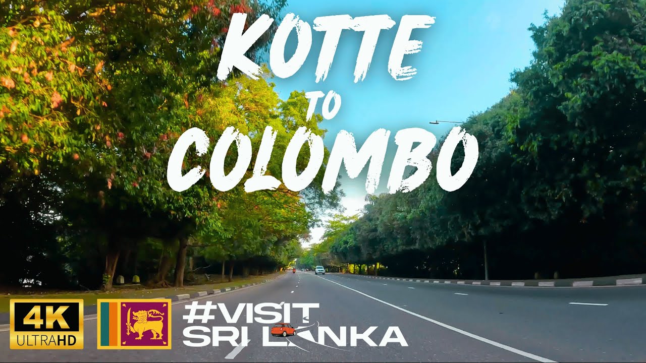 Driving from Kotte to Colombo | Capital's Green Corridor via A0 Road #visitsrilanka 🇱🇰