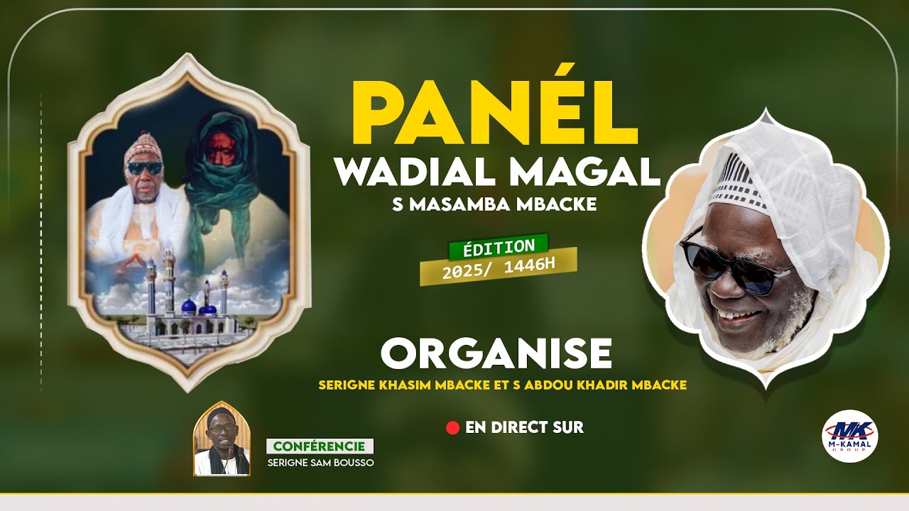 Magal de Cheikh Massamba Mbacké 2025 | Panels du Magal à Daroul Karim Chez Serigne Khasim Mbacké