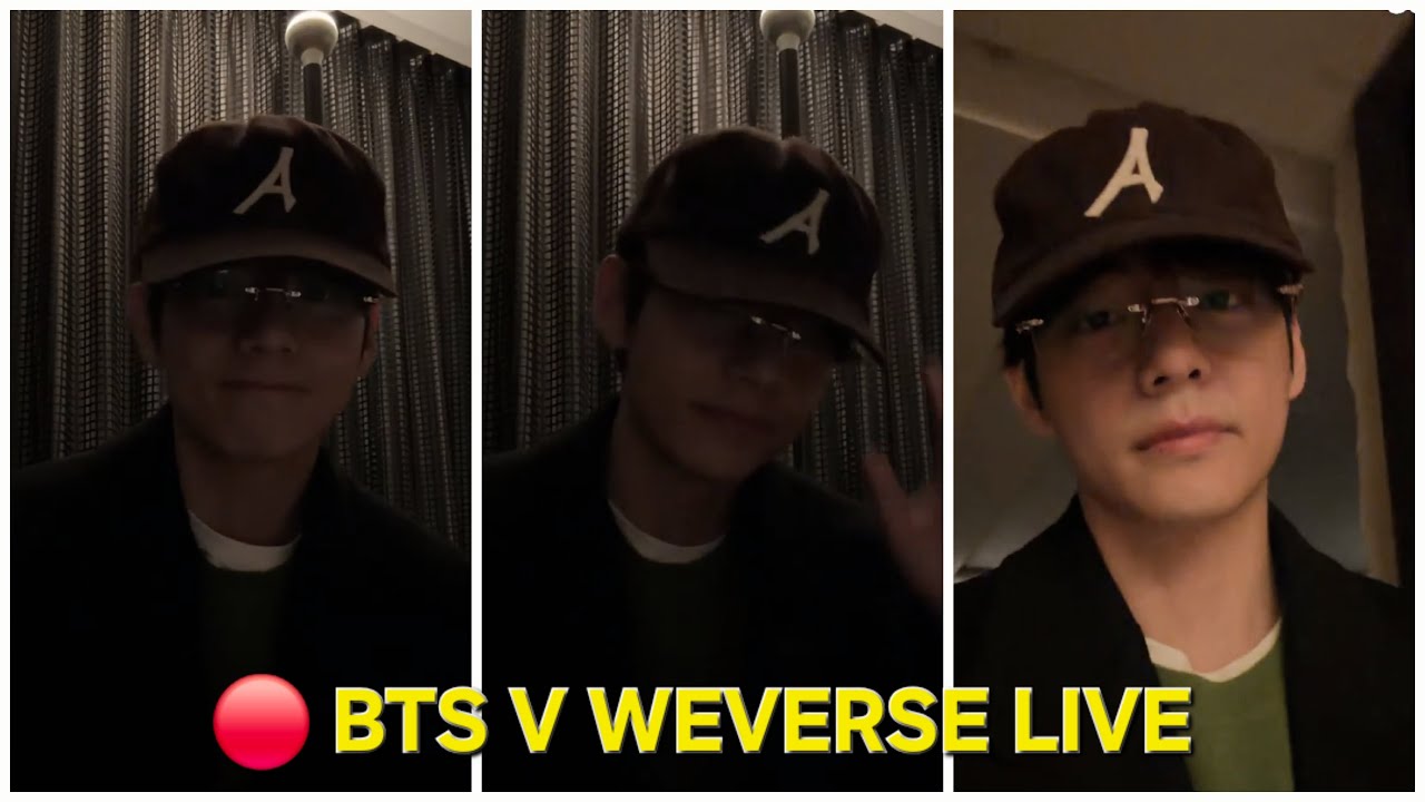 🔴 [ENG SUB] BTS V Weverse Live (22.12.2025) | Kim Taehyung Live Today