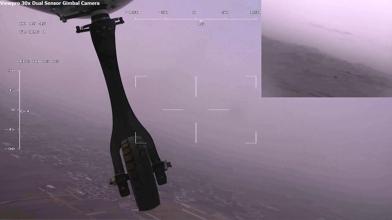 Viewpro 30x Dual Sensor 120km/hr Testing