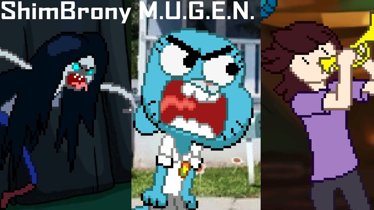 ShimBrony M.U.G.E.N: Marceline, Nicole and Jaiden's moveset previews!