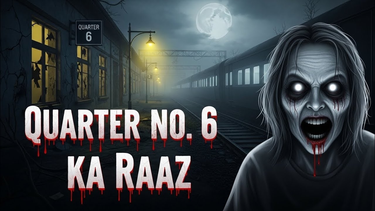 क्वार्टर नंबर 6 | Hindi horror story 👹 Bhoot ki kahani | GhostToon Hindi