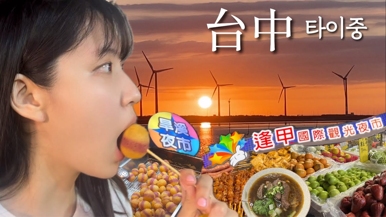 🇹🇼 대만 여행 브이로그 | 미쳐버린 물가의 타이중 먹방 투어😋