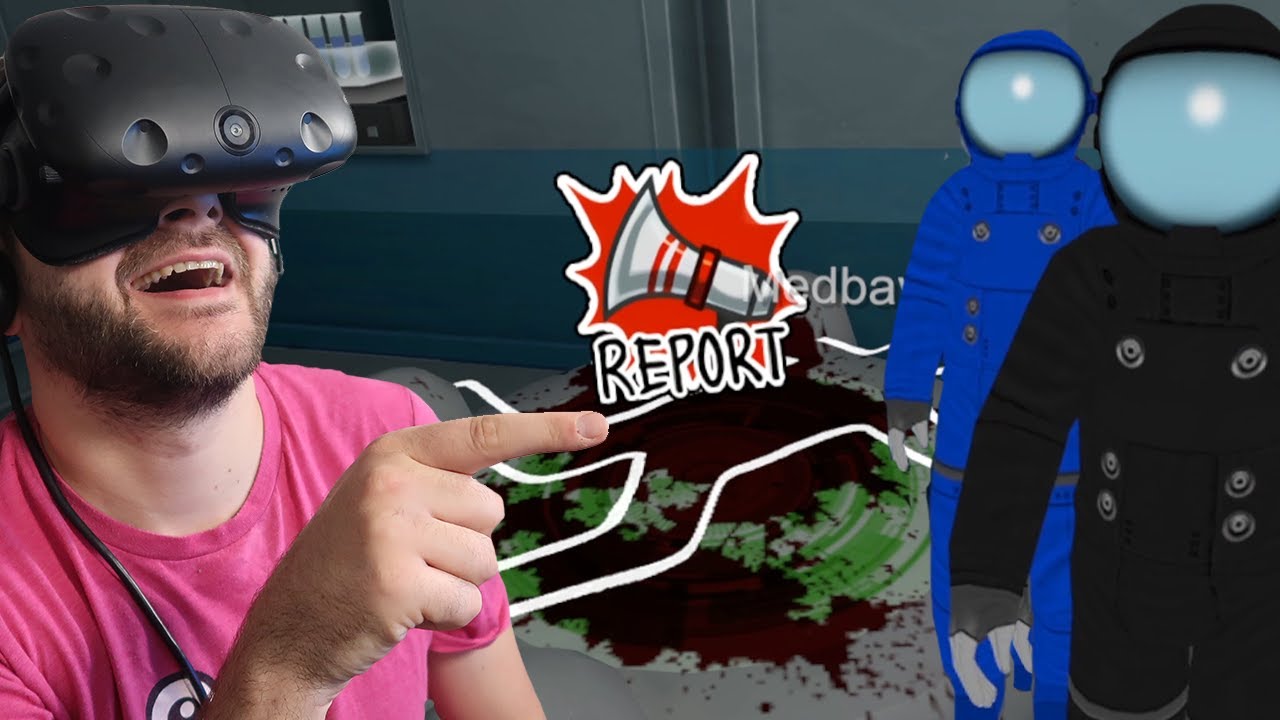 WROBIŁEM ICH! - Among Us 3D VR: VRChat (HTC VIVE VR)