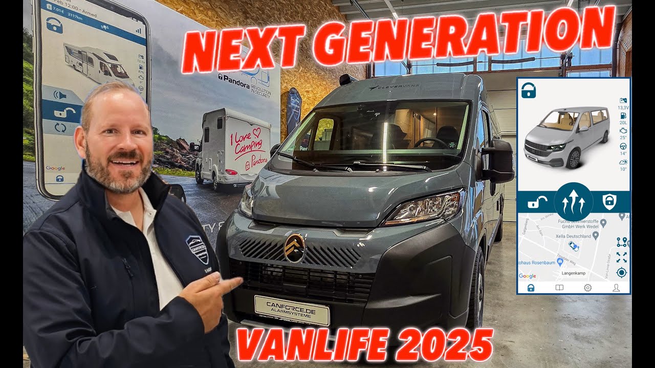 🔥VANLIFE 2025: CITROEN JUMPER CLEVERVANS WOHNMOBIL AUTOMATIK KASTENWAGEN PANDORA CAMPER ALARMANLAGE