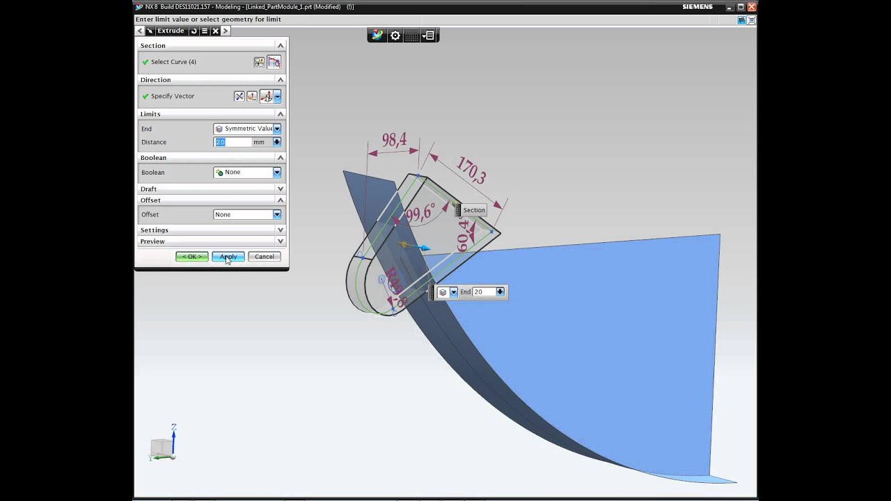 NX CAD - NX 8 Part Modules