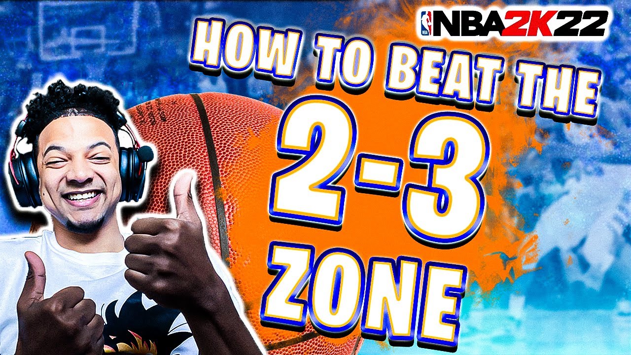 HOW TO BEAT 2-3 ZONE NBA2K22!! THIS WILL HAVING YOU BEATING ZONES IN NO TIME!