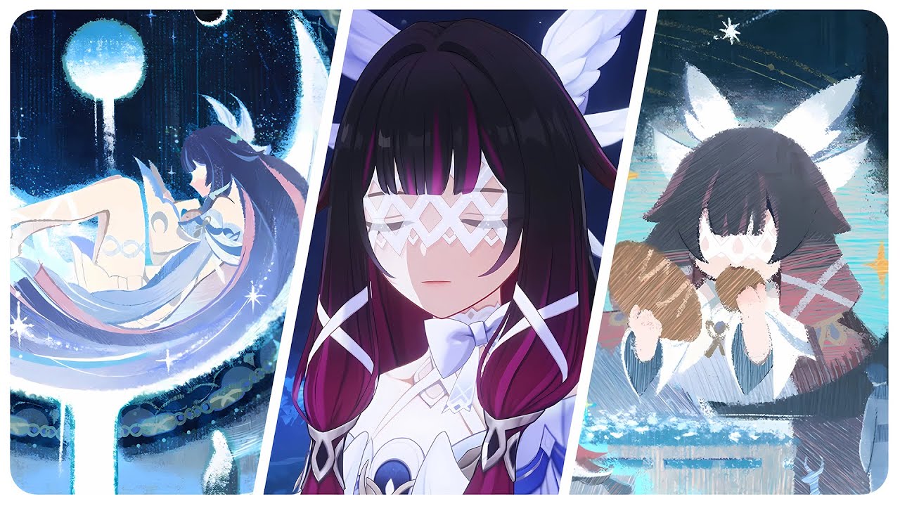 Columbina's Birth Drawn by a Kuuhenki (Columbina Lore) Selenic Chronicles | Genshin Impact 6.0