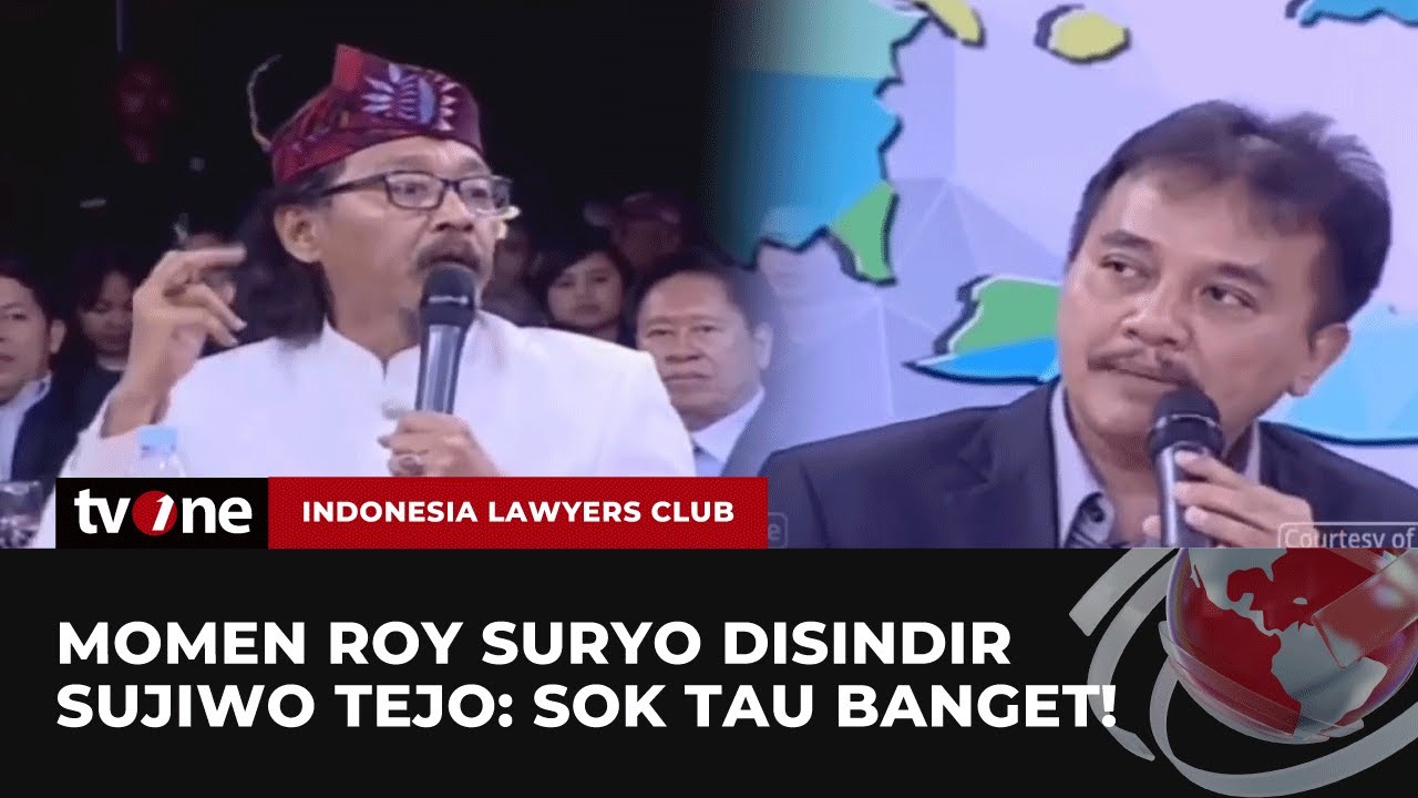 Kocak! Momen Roy Suryo Kena Prank Sujiwo Tejo | ILC tvOne