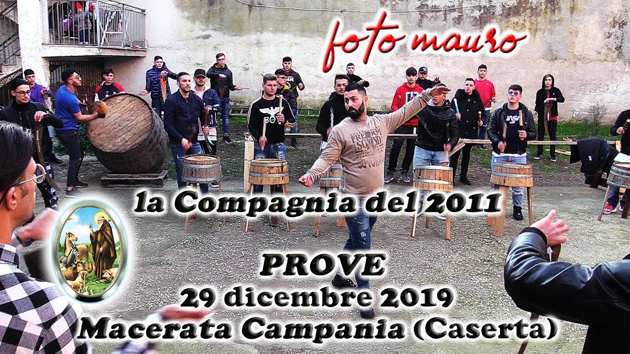 BOTTARI - la Compagnia del 2011 - PROVE Macerata Campania (Caserta) 29 dicembre 2019