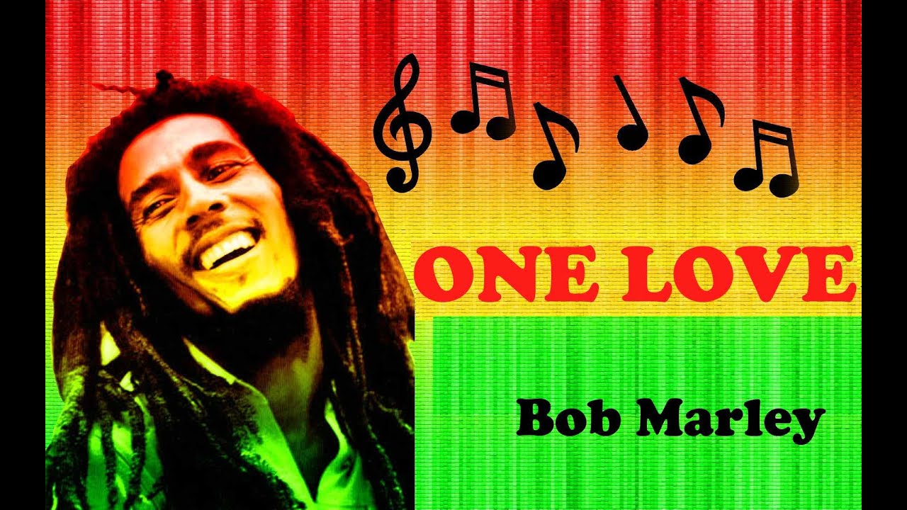 One Love (Bob Marley) Partitura e instrumental com voz guia p/ flauta e xilofones