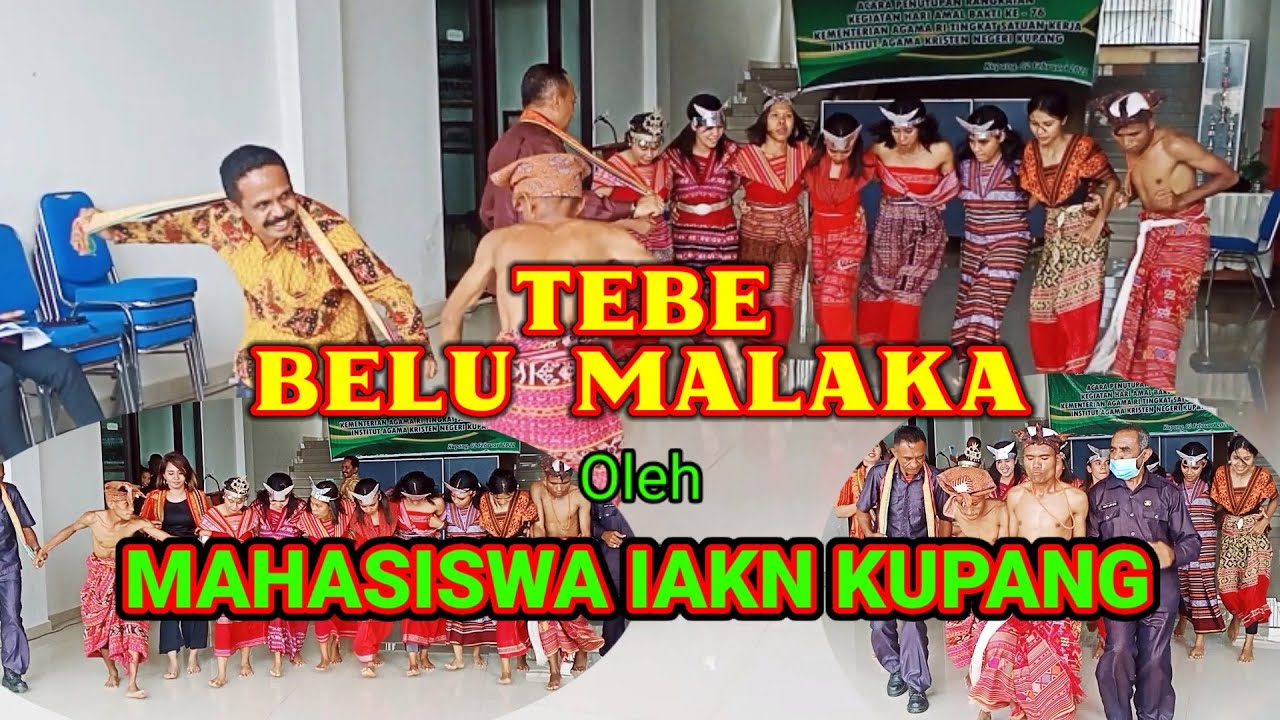 TARIAN TEBE BELU MALAKA oleh MAHASISWA IAKN KUPANG | viral
