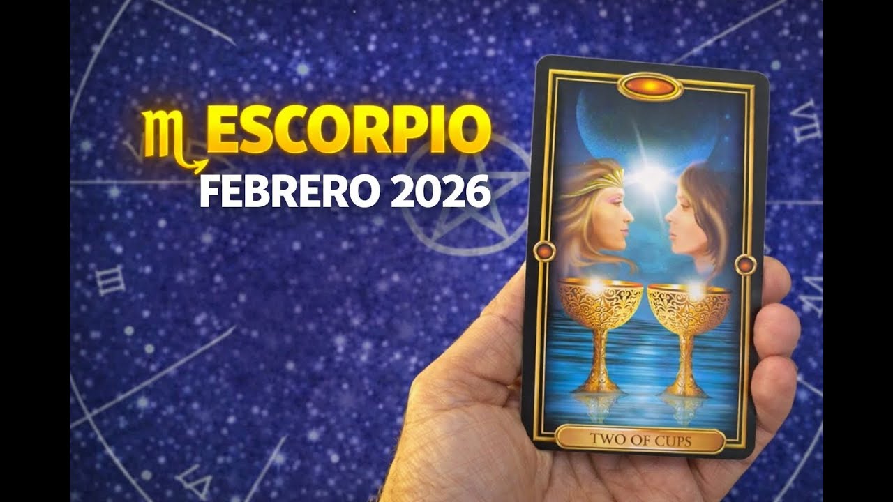 ♏ ESCORPIO | FEBRERO 2026 | Nueva oportunidad en el amor: se construye algo equilibrado y sano